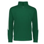 men dark green and white augusta medalist pullover front view