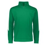 men kelly and white augusta medalist pullover front view