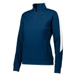 women navy and white augusta medalist pullover front view