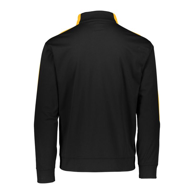 black and gold augusta medalist pullover back view