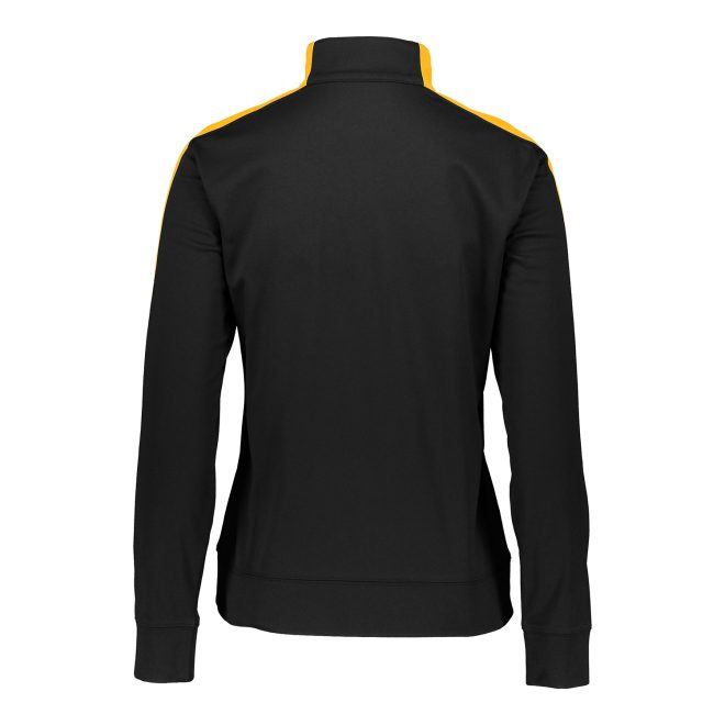 men black and gold augusta medalist pullover back view