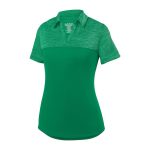 women kelly augusta shadow tonal polo front view