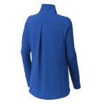 women true royal sport tek sport wick flex jacket back view