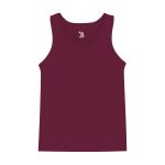 maroon badger b core tank front view