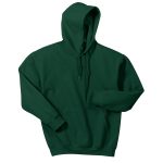 forest heavy blend hooded sweatshirt front view