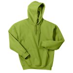 kiwi heavy blend hooded sweatshirt front view