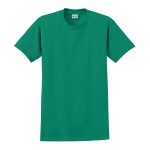 kelly solid color cotton tee front view