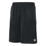 black champion core pocket short front view