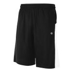 black and white champion double dry short front view