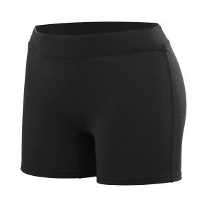 black high five knock out shorts front view