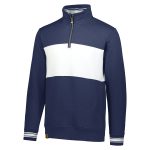 holloway all american pullover quarter zip navy front view