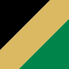 black/gold/green