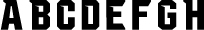 spartan font style