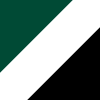 dark green/white/black