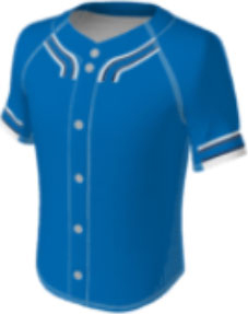 JBS23 jersey design 0251 – blue with white and navy stripe accents