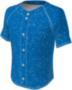JBS23 jersey design 0643 – blue with allover white scatter texture.