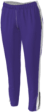 purple jflj10 custom pants option 0052 with white side stripe