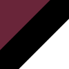 maroon/black/white