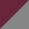 maroon/grey